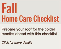 Fall Home Care Checklist - home improvement services